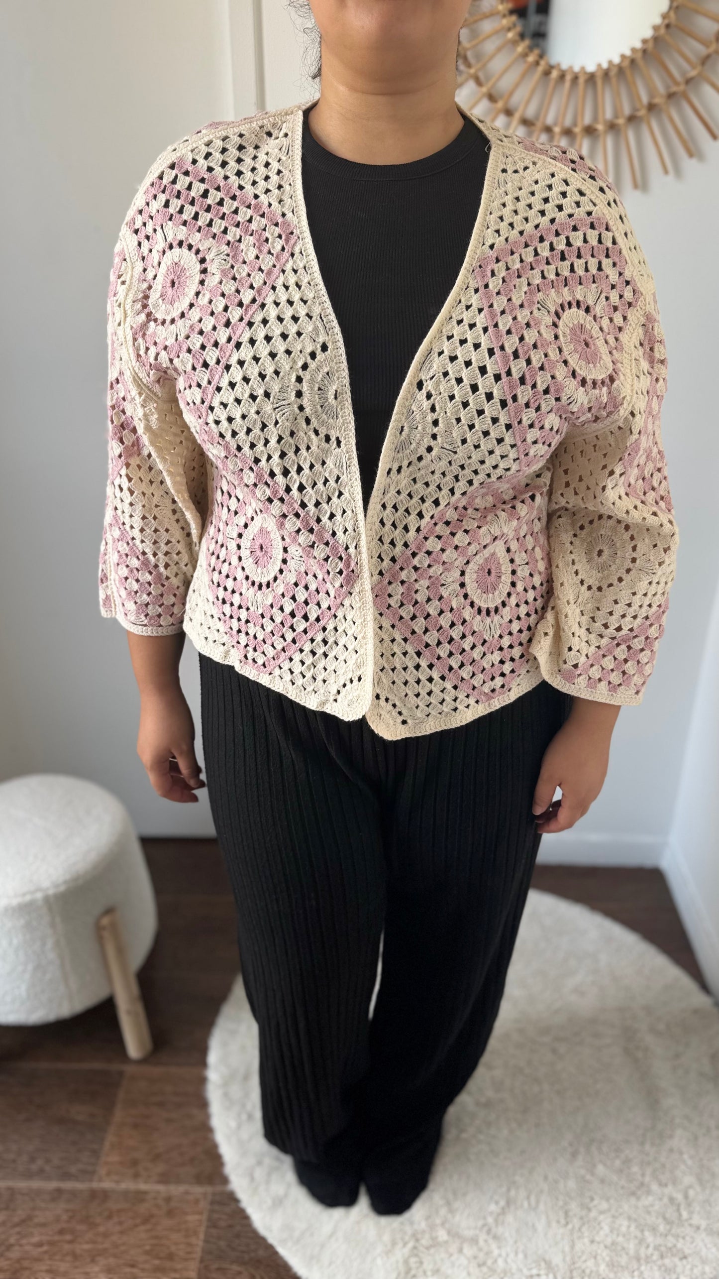 Veste crochet