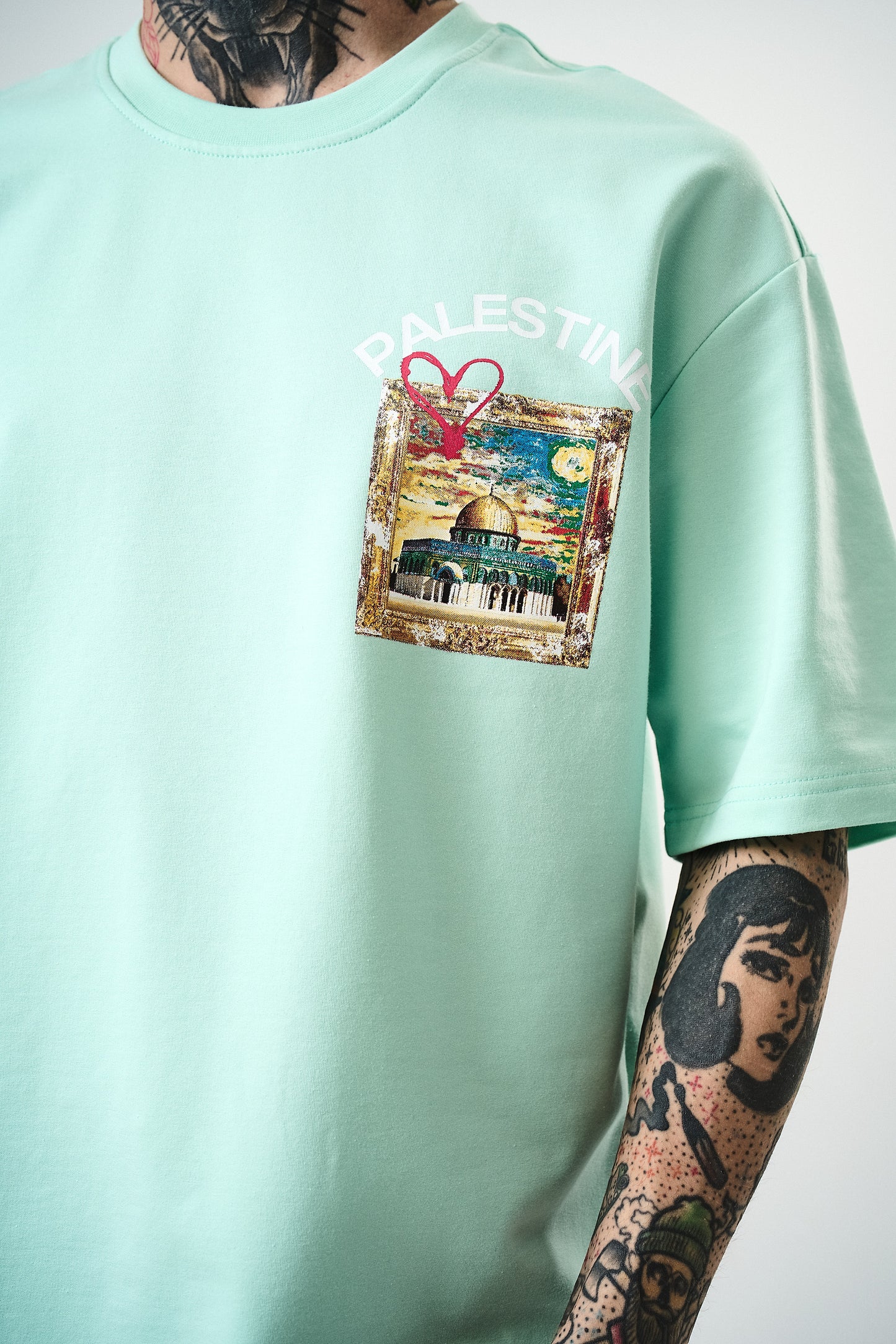 T-shirt Palestine Mint 🇵🇸