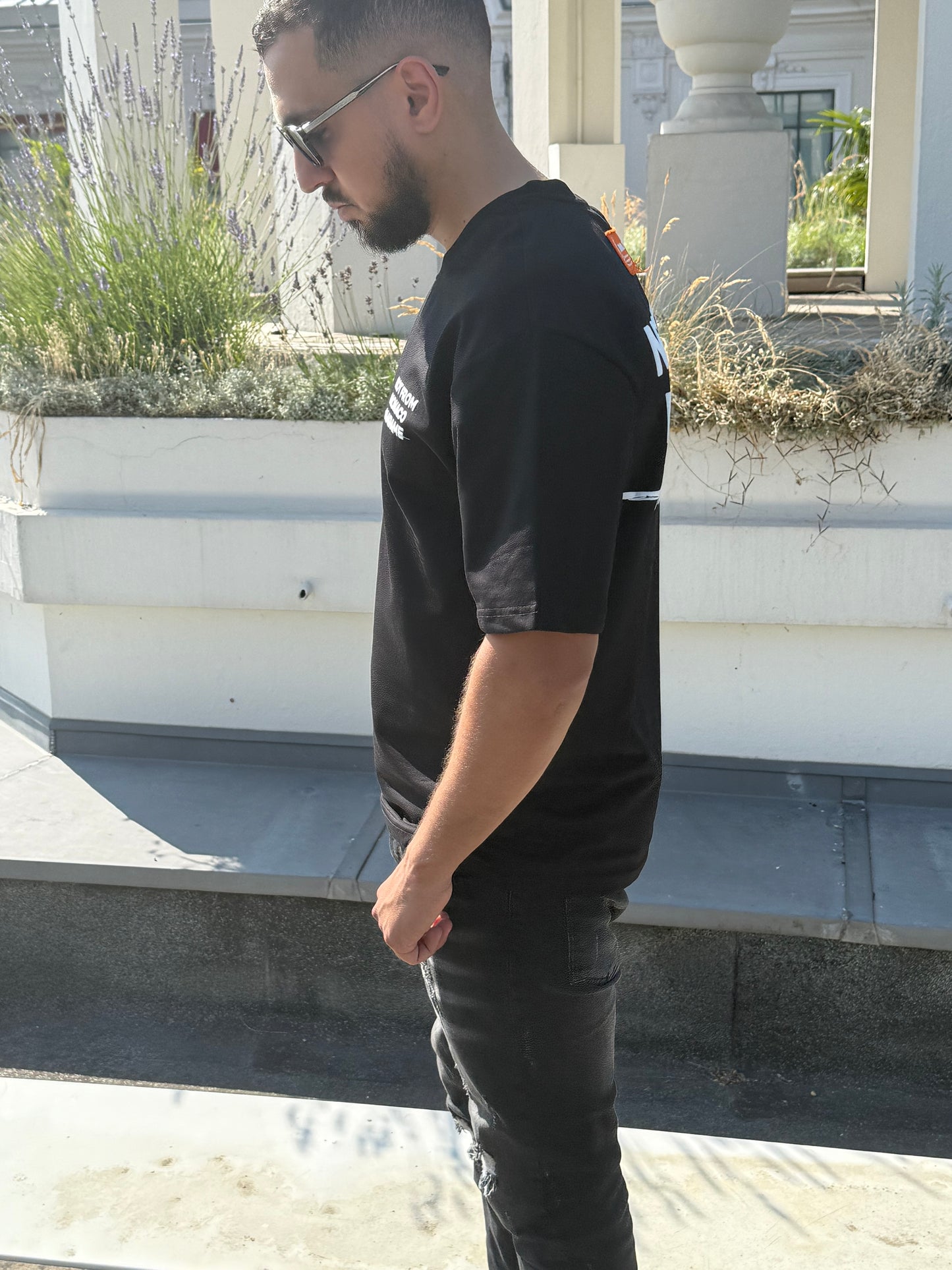 MONACO Black T-shirt