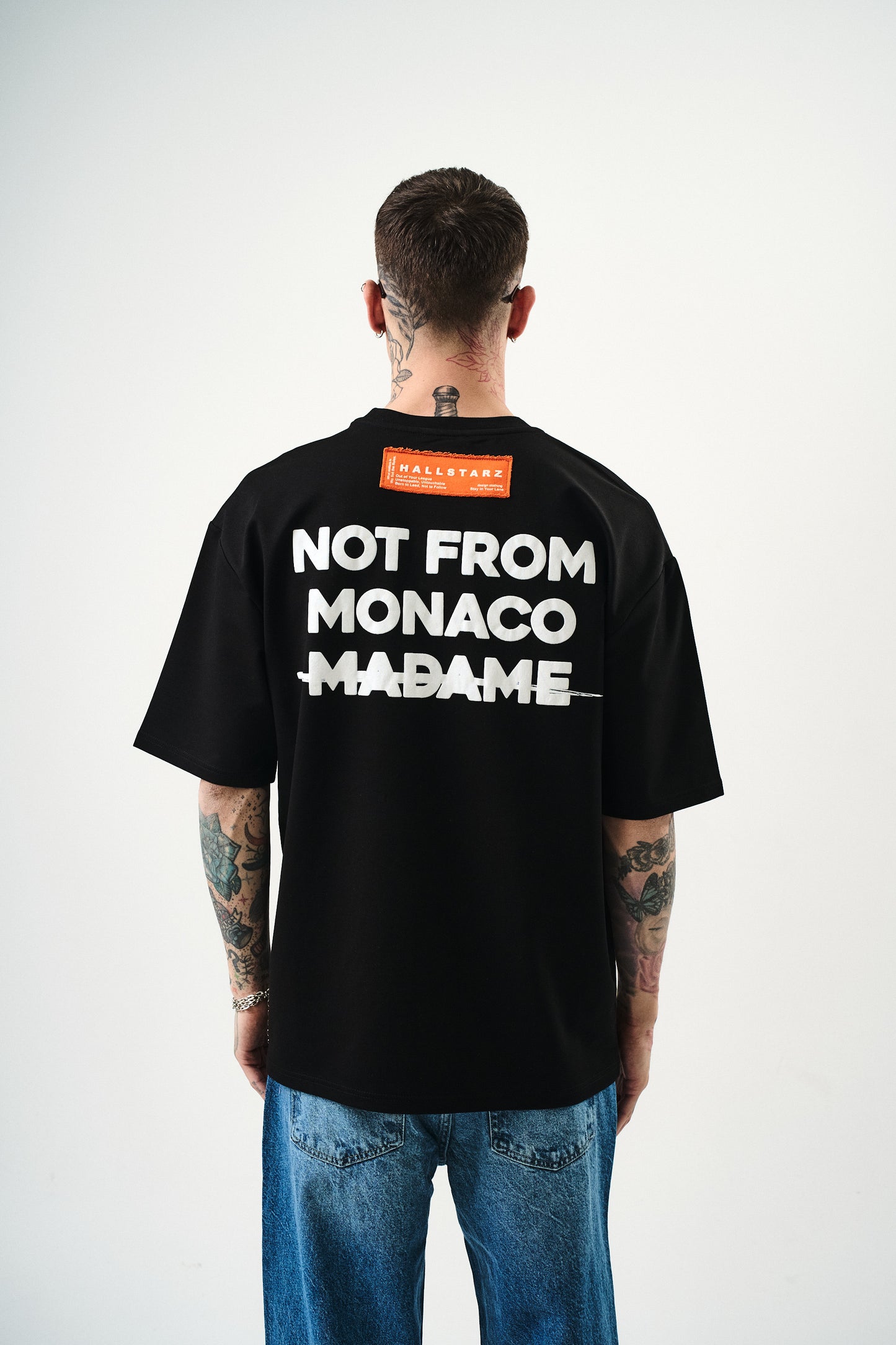 MONACO Black T-shirt