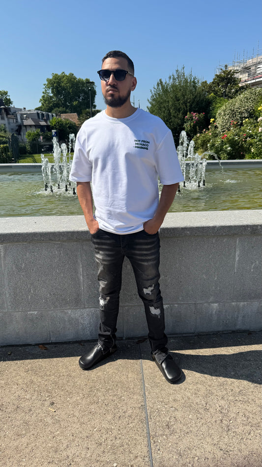 T-shirt Monaco White