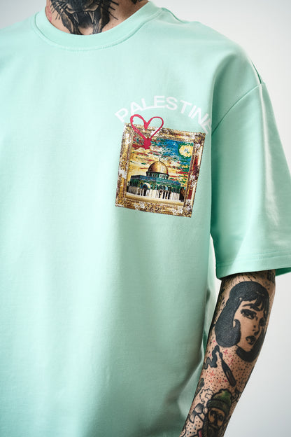 T-shirt Palestine Mint 🇵🇸