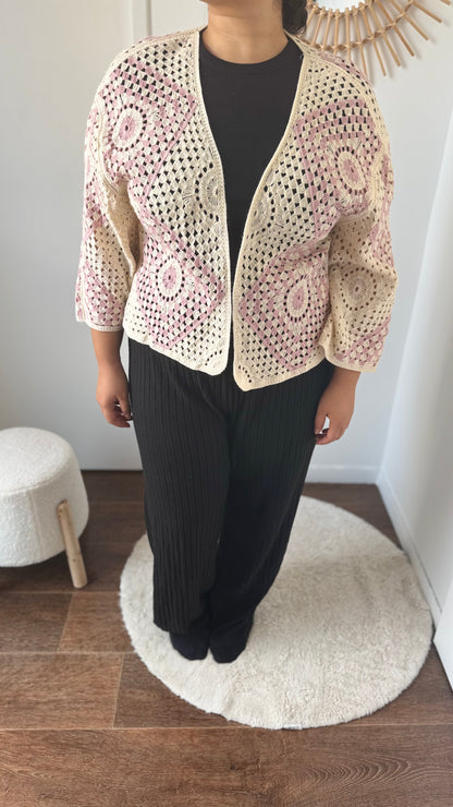 Veste crochet